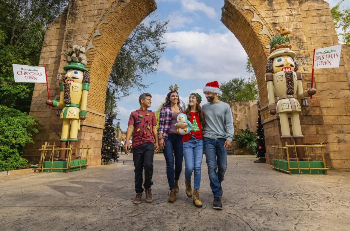 Busch Gardens Tampa Bay Unwraps the Magic of the Holiday Season with the Return Christmas Town