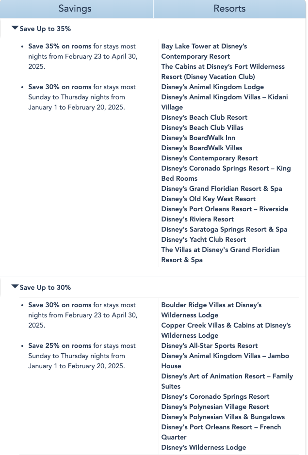 disney annual pass room offer 2025 1