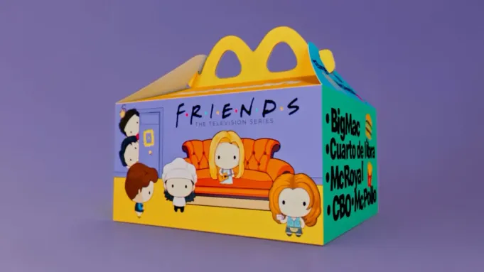 McDonald’s Spain Celebrates “Friends” with Adult Happy Meal