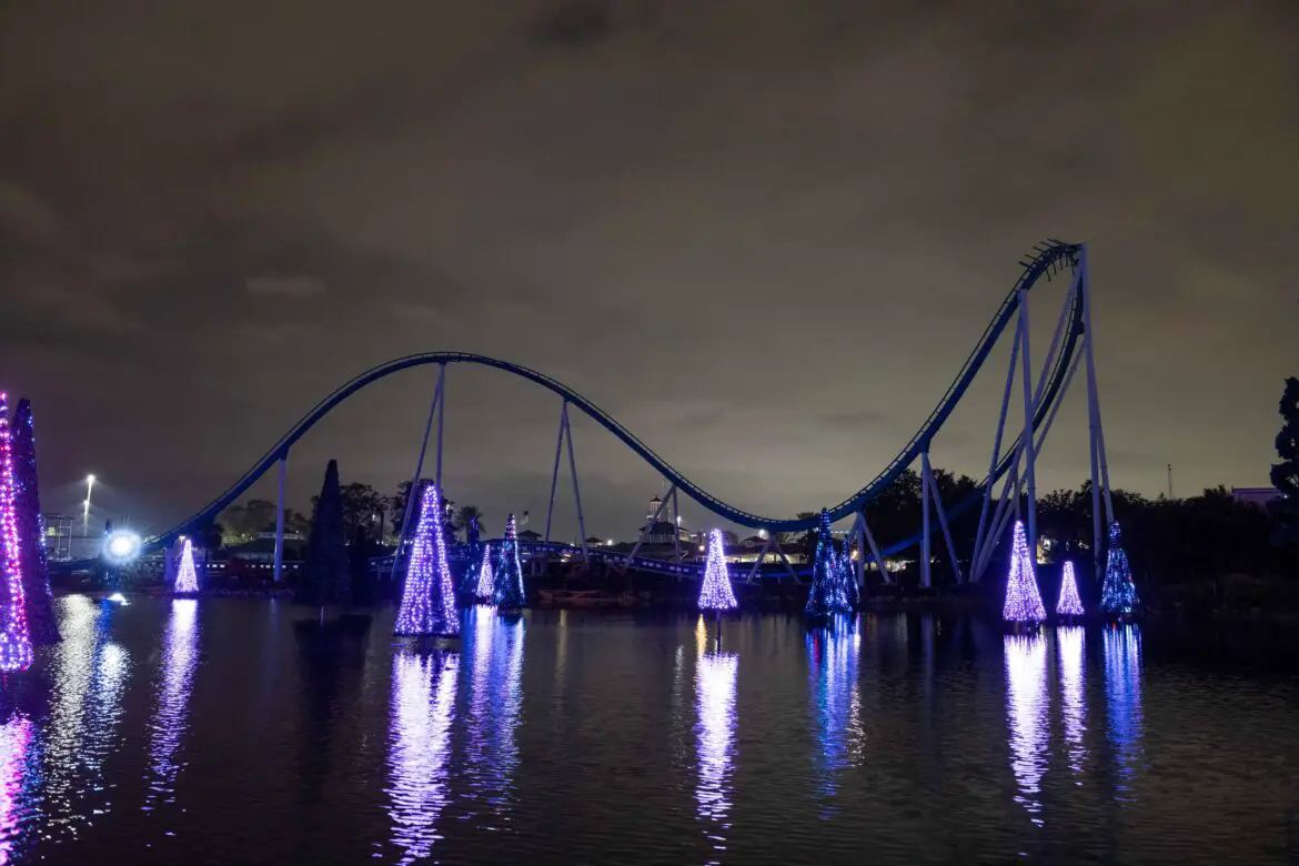 SeaWorld Orlando Launches Coasters After Dark – Christmas Edition to Ring in the Holiday Season