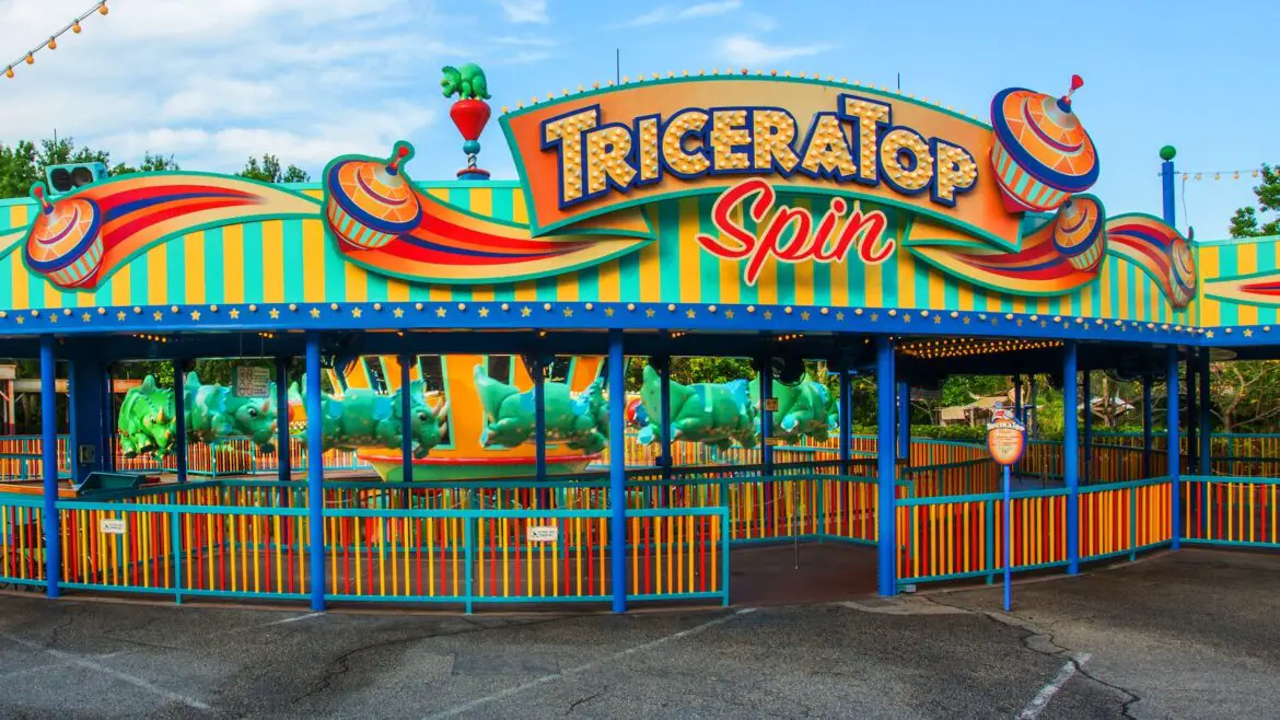 TriceraTop Spin and Other Areas of DinoLand U.S.A. to Close in January