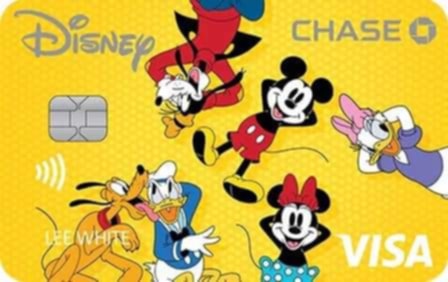 New Mickey & Friends Disney Visa Card Design