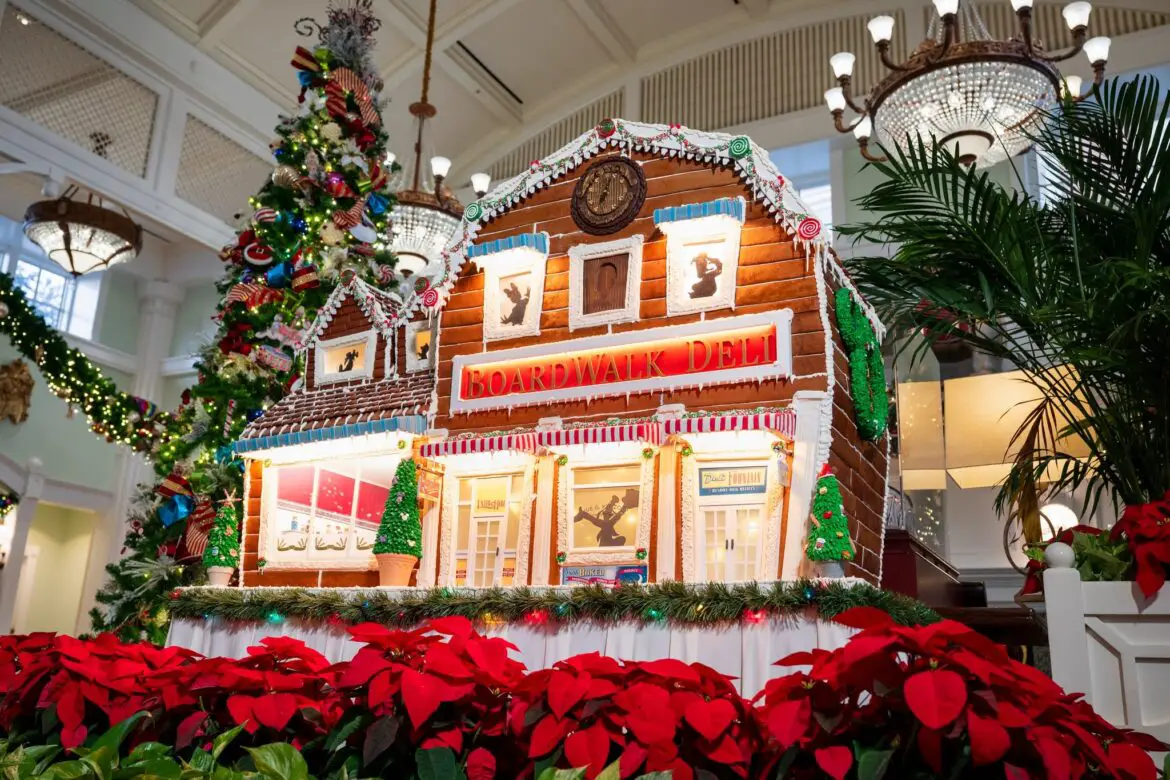 2024 Holiday Gingerbread Displays & Menus Revealed for Disney World Resorts