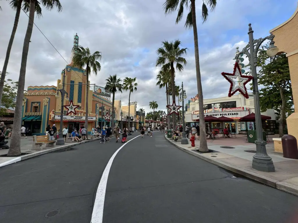 Christmas Decorations Hollywood Studios