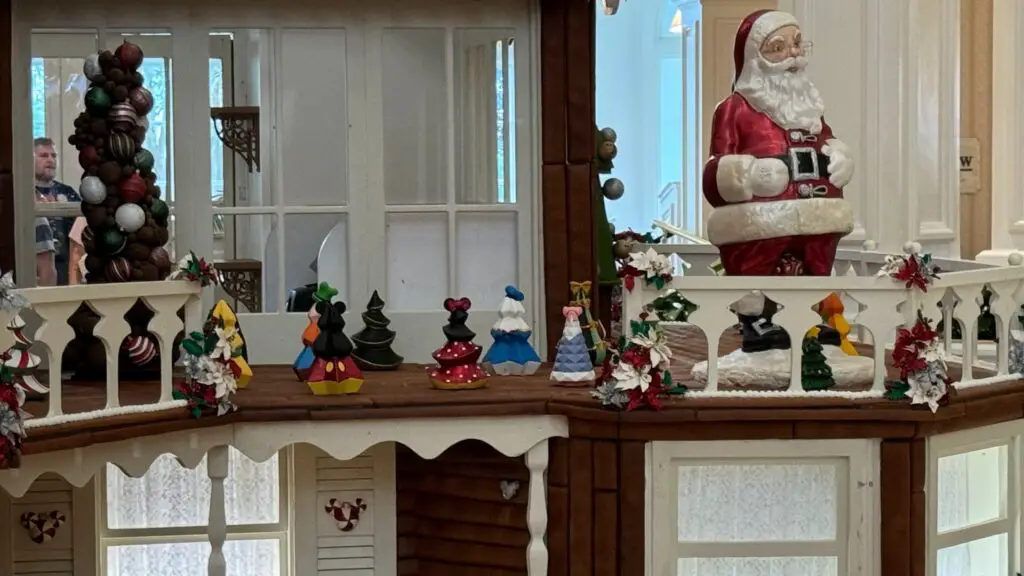 Disney Character Christmas Trees Added to Grand Floridian Gingerbread House 4