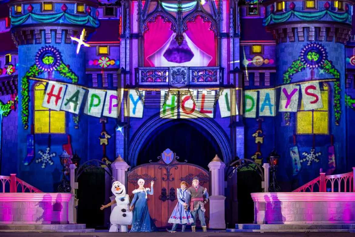 Disney Movies Up Frozen Holiday Surprise Start Date at the Magic Kingdom