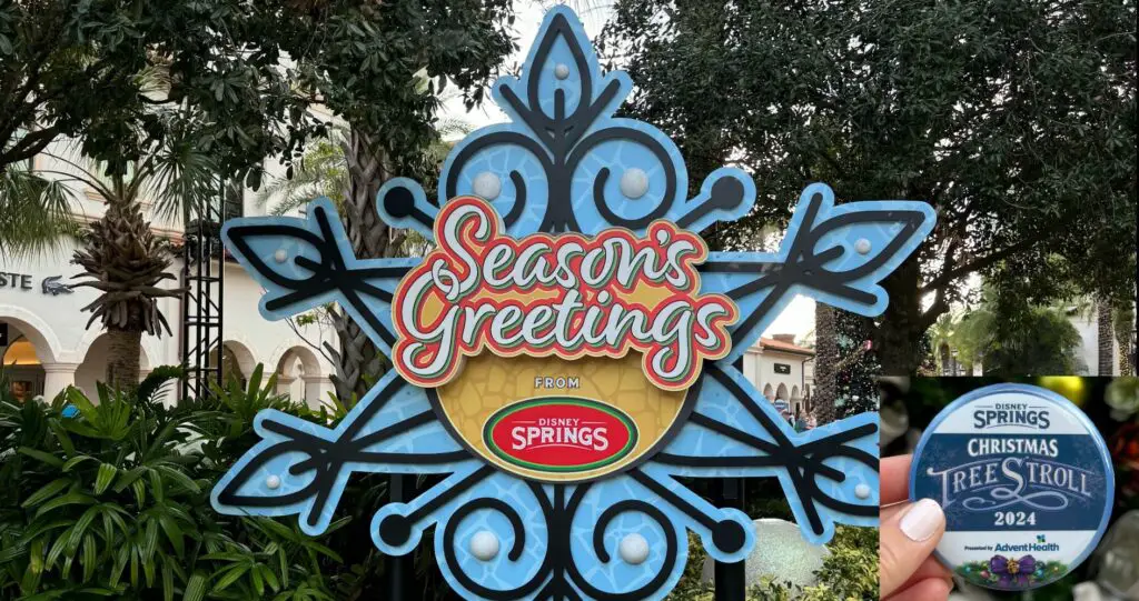 Disney Springs Decorated for the Holidays 2024 1