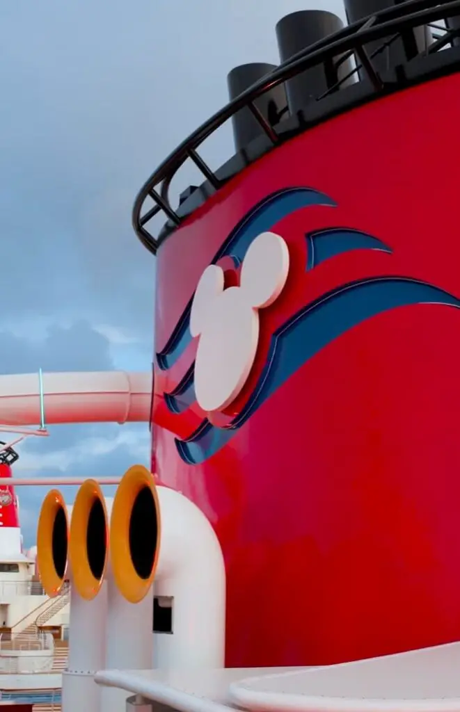 Disney Treasure Cruise Ship Conducts Horn Tests During Transatlantic Crossing 2