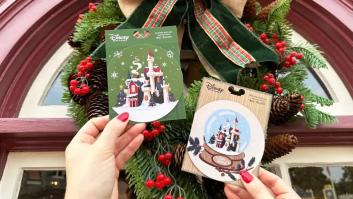 Spread Holiday Cheer with the New Disney Gift Cards and Pins