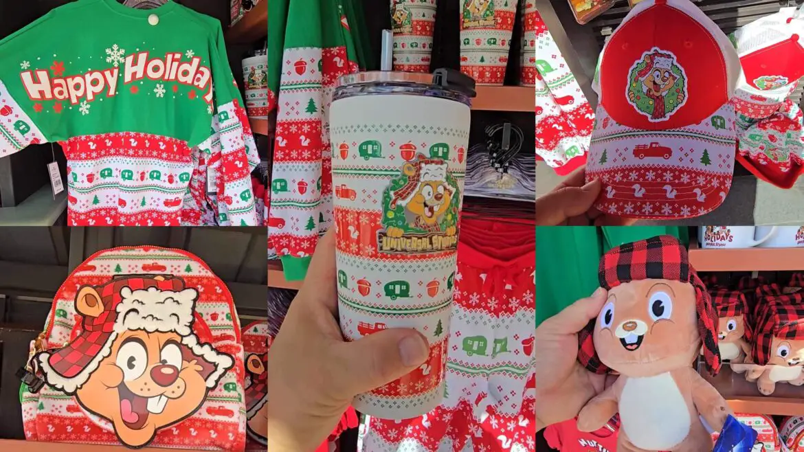 Earl The Squirrel Holiday Merch Takes Over Universal Orlando Resort