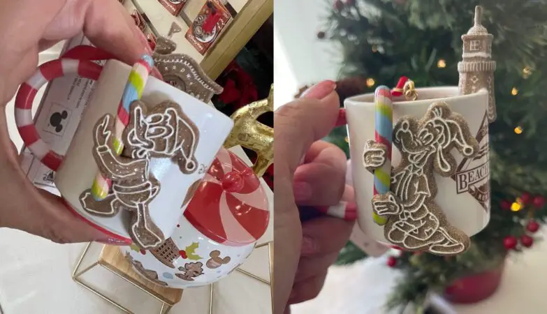 Beach Club and Boardwalk Hot Chocolate Mug Ornaments