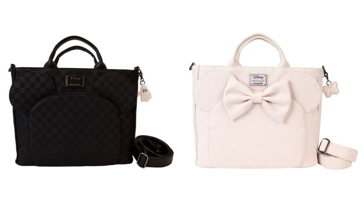 Mickey and Minnie Checkered Convertible Bags: The Perfect Blend of Style and Versatility