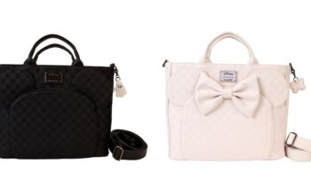 Mickey and Minnie Checkered Convertible Bags