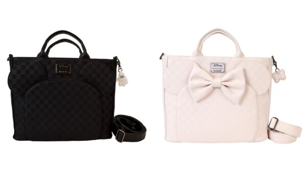 Mickey and Minnie Checkered Convertible Bags