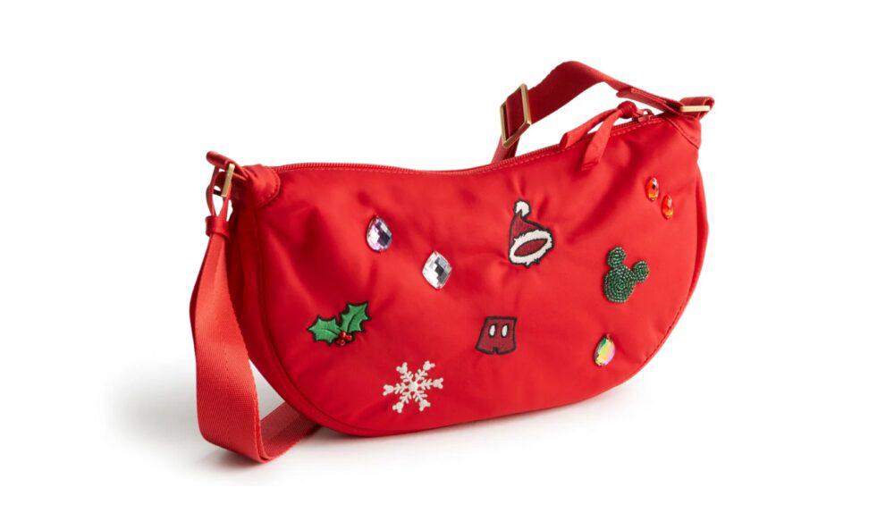 Mickey Mouse Holiday Icons Sling Crossbody Bag