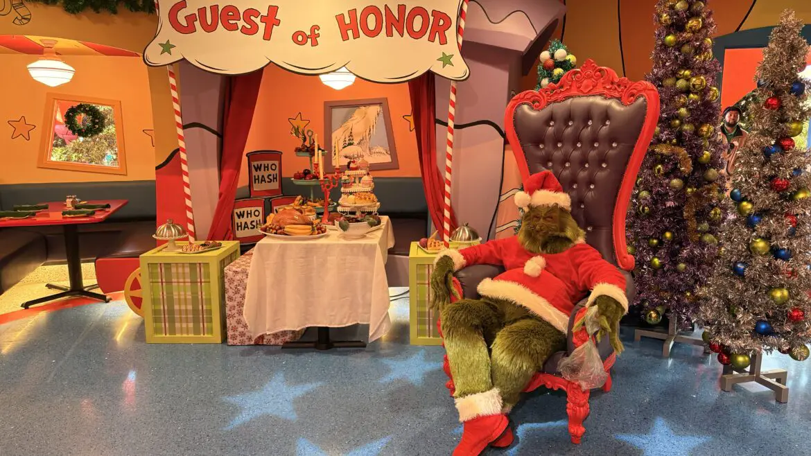 Grinch & Friends Character Breakfast at Universal Orlando Holiday Dining Review