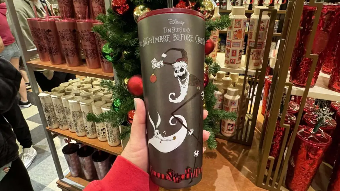 Jack Skellington’s Spooky Holiday Cheer: The Nightmare Before Christmas Stainless Steel Starbucks Tumbler