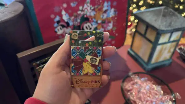 Chip and Dale Wilderness Lodge Christmas Pin