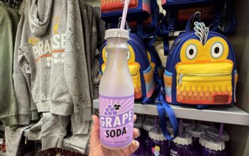 Grape Soda Water Bottle