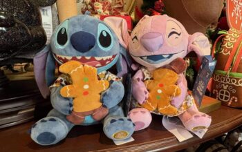 Stitch and Angel Gingerbread Plush