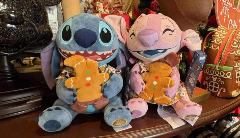 Stitch and Angel Gingerbread Plush