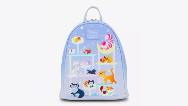 Disney Cats Starry Night Loungefly Mini Backpack