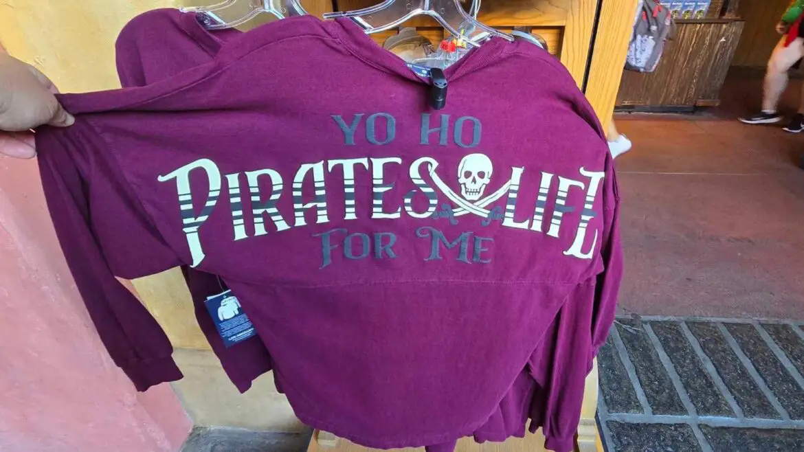 Yo Ho, A Pirate’s Life for Me! New Pirates of the Caribbean Spirit Jersey Sails into Magic Kingdom