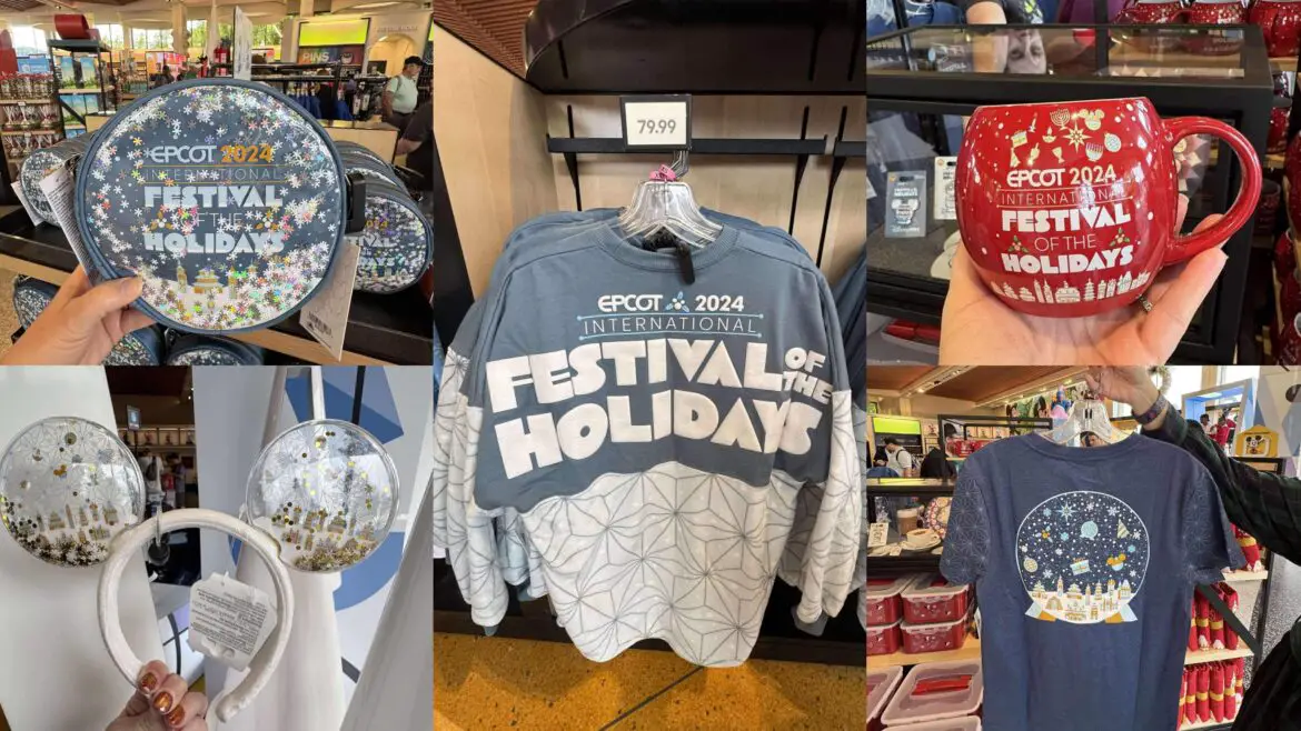 Deck The Halls With The New Epcot Festival of the Holidays Merch!