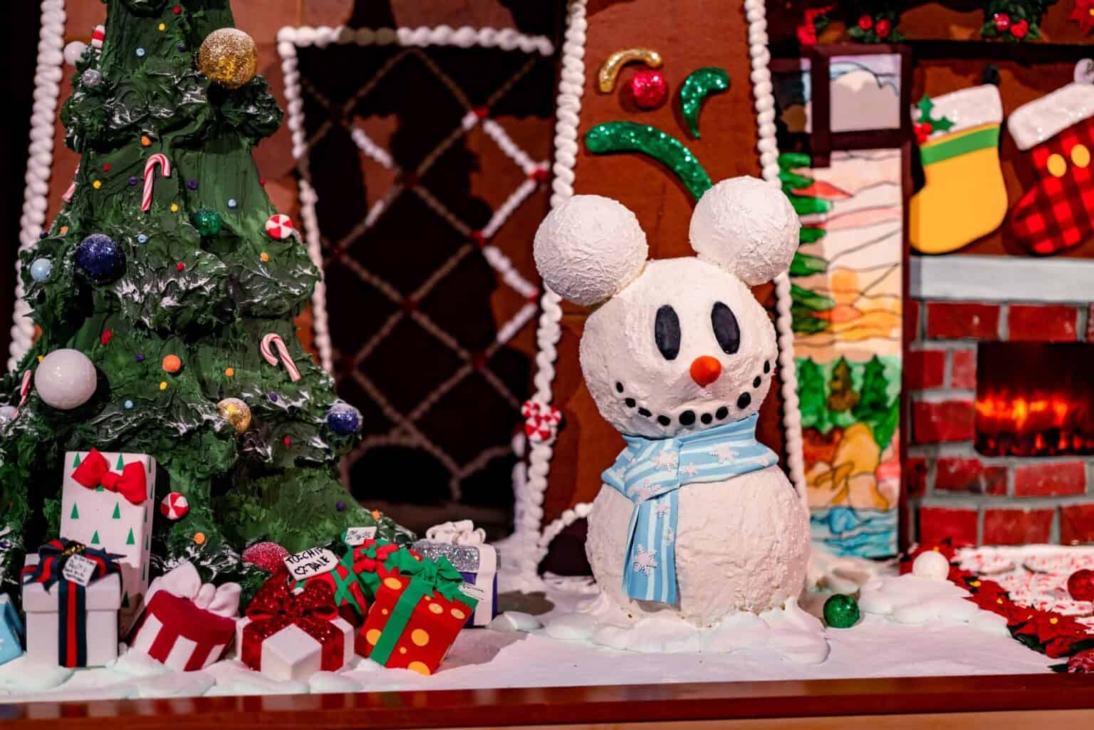 Holiday Gingerbread Displays for the Disneyland Resort Revealed Chip