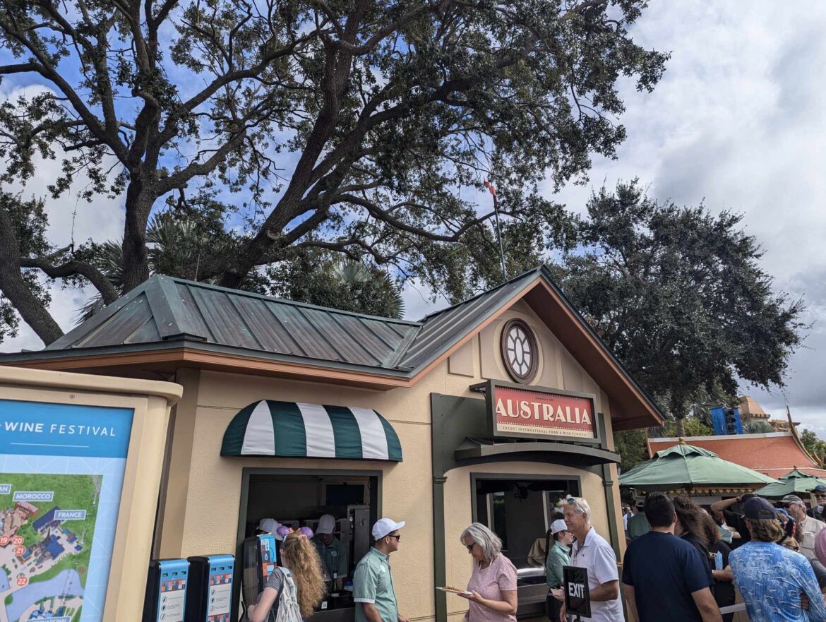 Australia Booth Finally Opens at EPCOT Food & Wine Festival