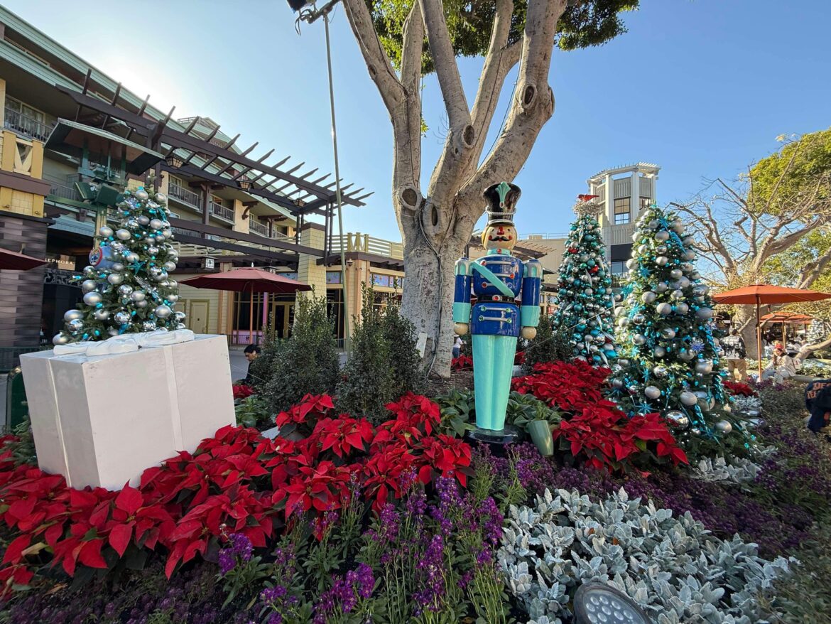 Downtown Disney Decorated for the Holidays 2024