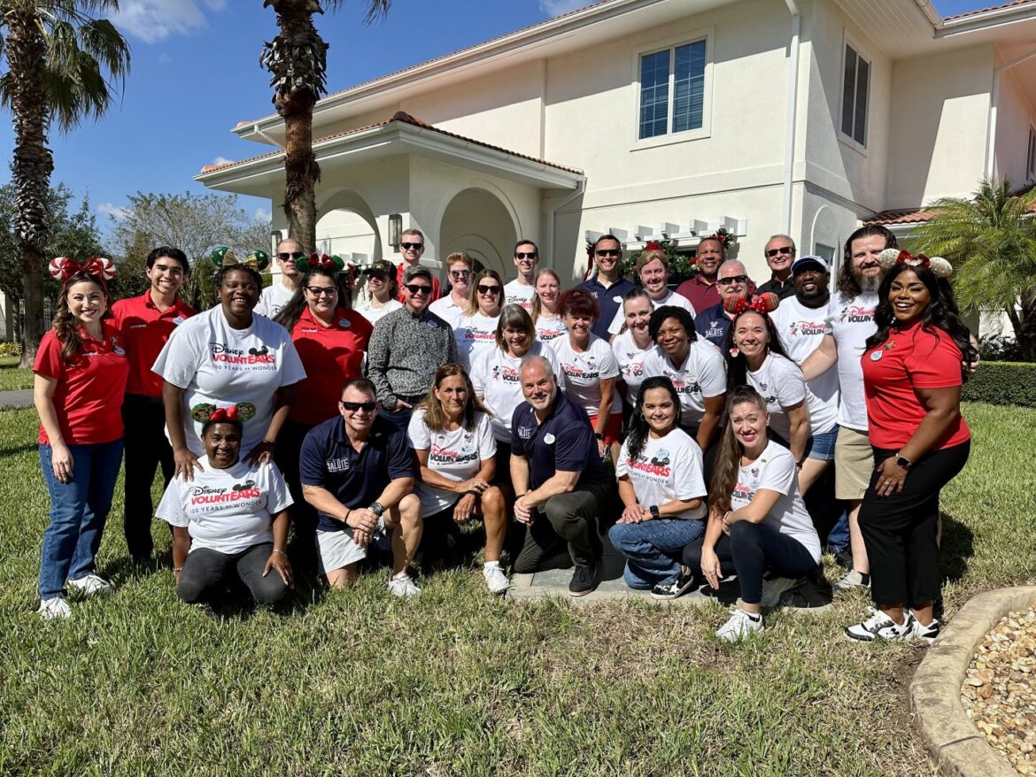 Disney World Brings Holiday Joy to Veteran Families