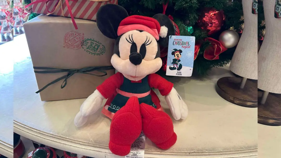 Minnie Mouse Elf Plush: A Festive Friend for the Holidays