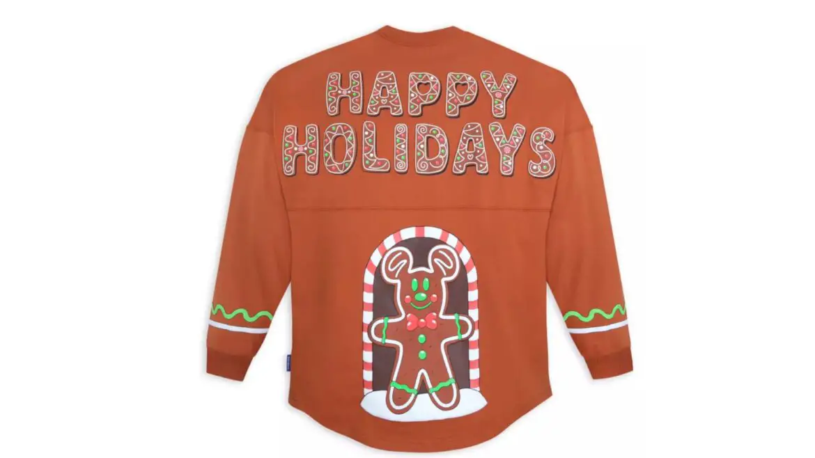 Mickey Mouse Gingerbread Spirit Jersey: A Sweet Holiday Treat For Your Style!