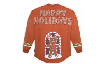 Mickey Mouse Gingerbread Spirit Jersey