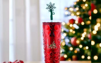 Walt Disney World Holiday Starbucks Tumbler