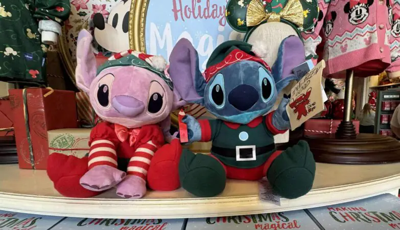 Stitch and Angel Plush Toys