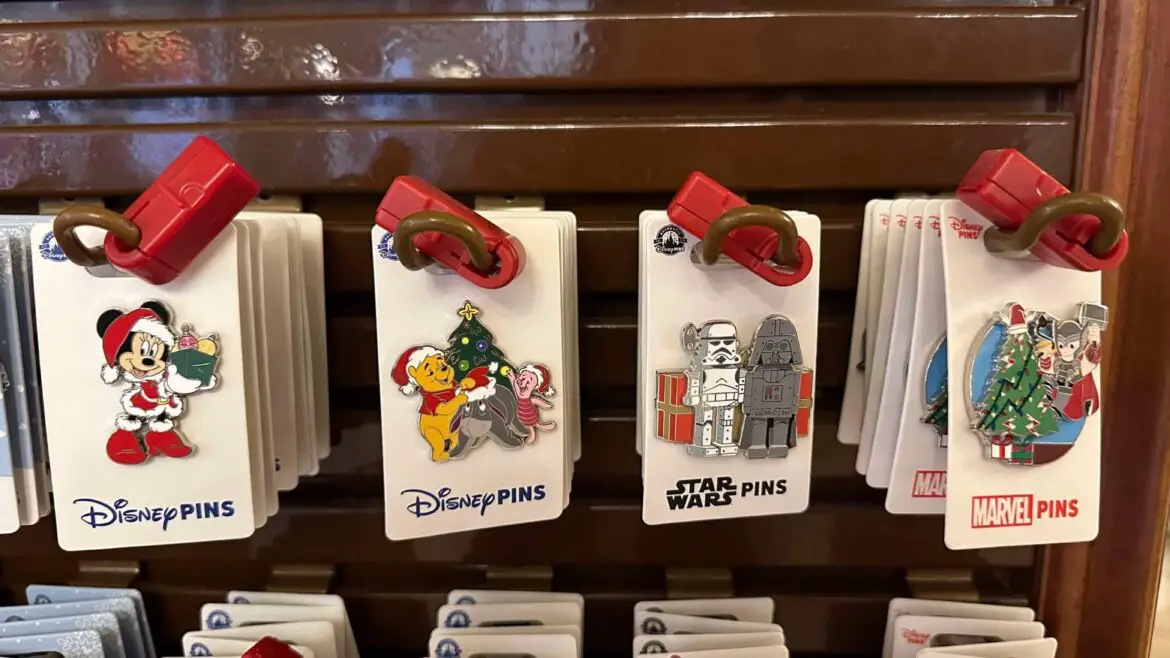 Deck the Halls with Disney Holiday Pins!