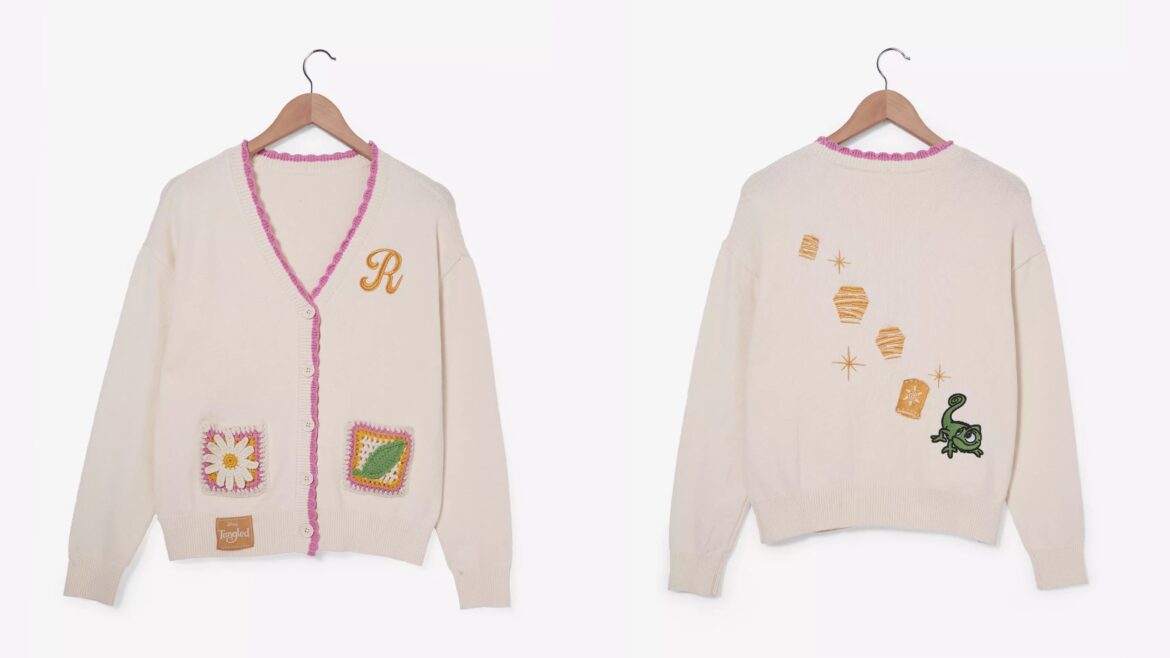 Channel Your Inner Disney Princess with the Rapunzel Crochet Cardigan!