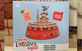 Mickey and Minnie Mouse Holiday Musical Figure