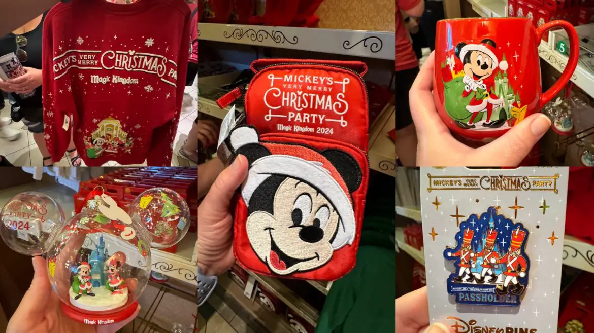 Festive Roundup of Mickey’s Very Merry Christmas Party Merchandise!