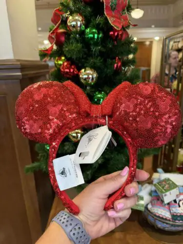 Minnie Mouse Sequined Ear Headband