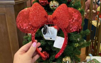 Minnie Mouse Sequined Ear Headband