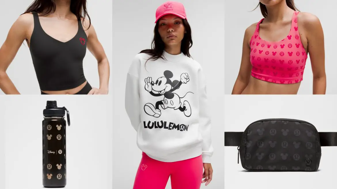 Get Ready to Move with Mickey and Minnie! The Magical Disney x Lululemon Collection Arrives