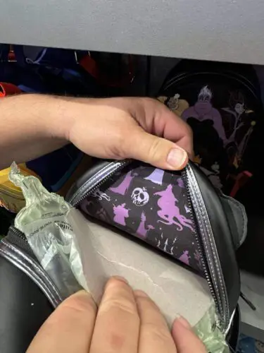 Disney Villains Glow-in-the-Dark Loungefly Backpack