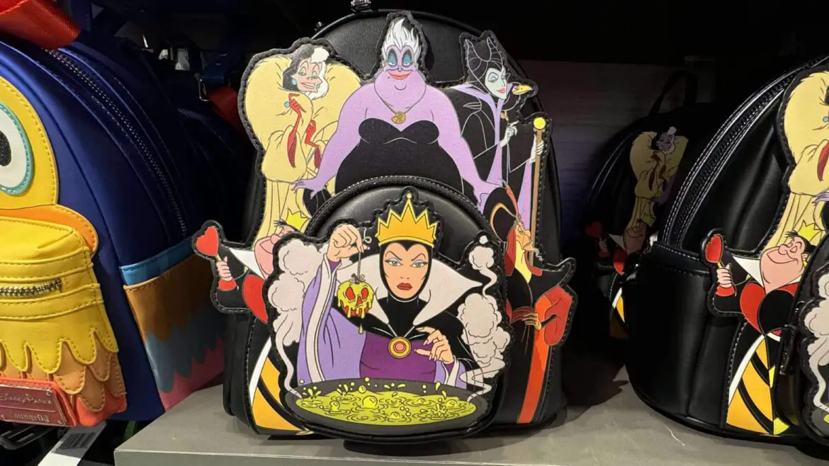 Disney Villains Glow-in-the-Dark Loungefly Backpack: A Wickedly Wonderful Accessory