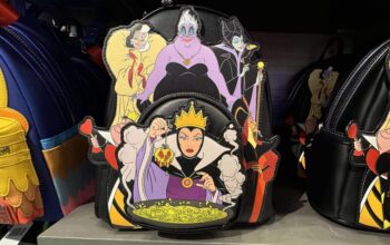 Disney Villains Glow-in-the-Dark Loungefly Backpack