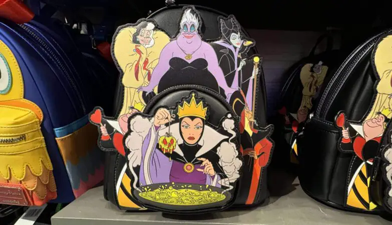 Disney Villains Glow-in-the-Dark Loungefly Backpack