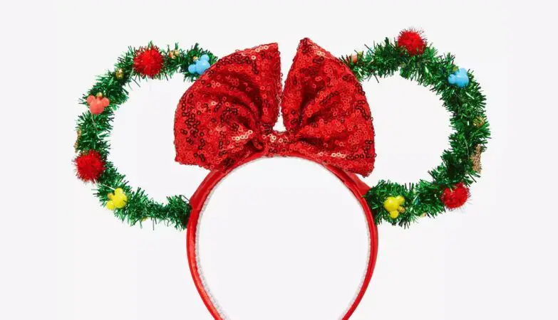 Minnie Mouse Wreath Light-Up Ear Headband