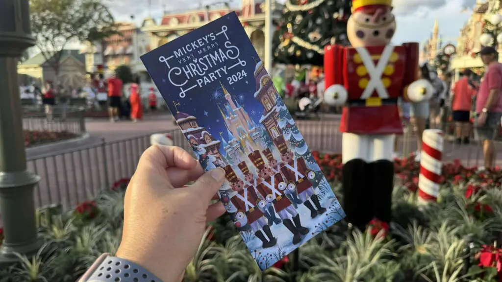 Mickey's Very Merry Christmas Party Map